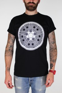 black cosmic tee