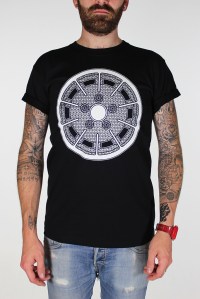 black gas burner tee