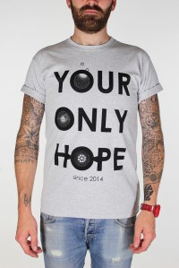 grey your only hope tee