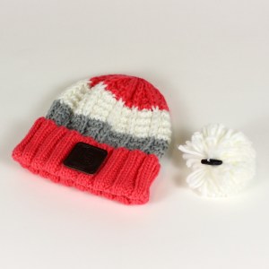 coral bobble hat 4