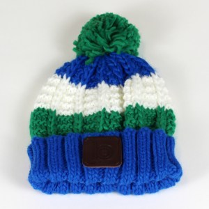 green bobble hat 2