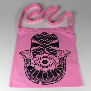 hand sling tote pink 4