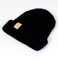 black fisherman's beanie 2