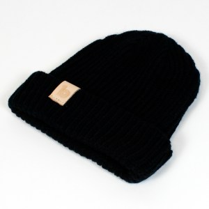 black fisherman's beanie 2