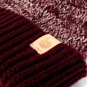 burgundy heather beanie 3