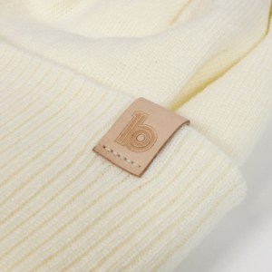 white bobble beanie 3